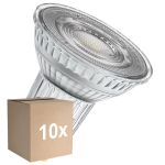 Lot 10x Ledvance Spot LED GU10 PAR16 3.7W 350lm 36D - 930 Blanc Chaud | Meilleur Rendu Des Couleurs - Dimmable - Équivalent 35W