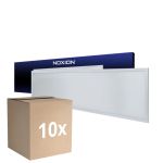 Lot 10x Noxion Panneau LED Delta Value V5 28W 3920lm - 830-840 CCT | 120x30cm - UGR<19 - Backlit