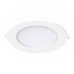 Noxion LED Downlight Slim V2.0 TRIAC Dimmable 20W 2000lm 830 Blanc Chaud | 225mm - Diamètre 200mm - IP44