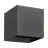 Eglo Applique Murale Calpi 3 Aluminium Anthracite Up & Down 2.8W 420lm - 830 Blanc Chaud | IP54