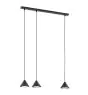 Emibig Suspension Luminaire Elit Acier Noir | Convient pour 3x GX53 - Max 12W