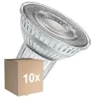 Lot 10x Ledvance Spot LED GU10 PAR16 2.4W 230lm 36D - 930 Blanc Chaud | Meilleur Rendu Des Couleurs - Dimmable - Équivalent 35W