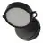 Ledvance Decor Puck Wandlamp Zwart 11W 370lm - 930 Warm Wit | Beste Kleurweergave