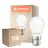 Voordeelpak 10x Ledvance Classic LED B22 Peer Mat 3.4W 470lm - 827 Zeer Warm Wit | Vervangt 40W