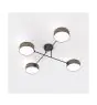 Emibig Plafondlamp Maga Staal Bruin | Geschikt voor 4x E14 - Max 10W