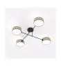 Emibig Plafondlamp Maga Staal Bruin | Geschikt voor 4x E14 - Max 10W